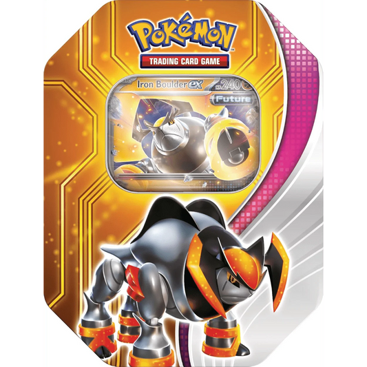 Pokemon TCG: Iron Boulder ex Tin