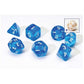 Transluncent Sirlus Dice Blue