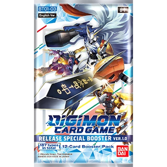 Digimon TCG Special Release Booster Pack BT01