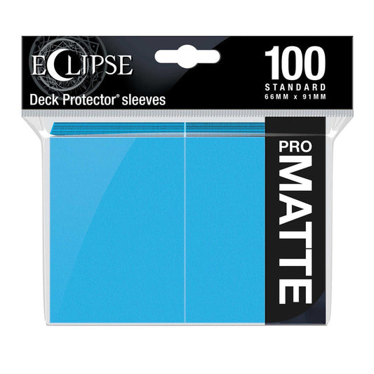 Ultra Pro Eclipse Matte Standard Card Sleeves: Sky Blue (100)