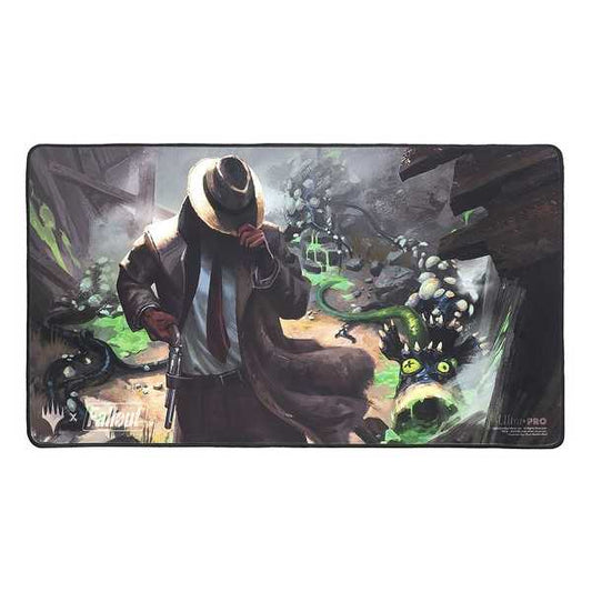 Ultra Pro Magic: The Gathering - Universes Beyond Fallout Black Stitched Playmat X