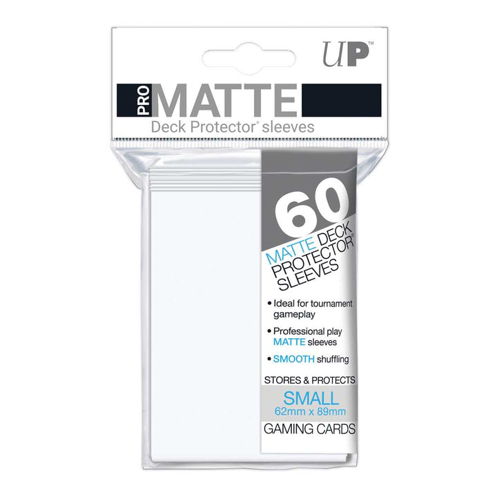 Ultra Pro Pro Matte Small Deck Protectors (60ct) - White