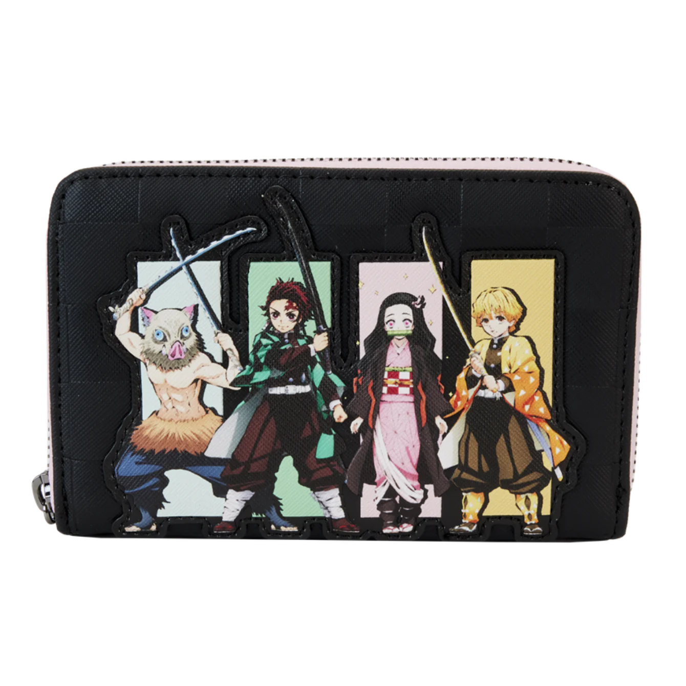 Loungefly Demon Slayer Group Zip Around Wallet