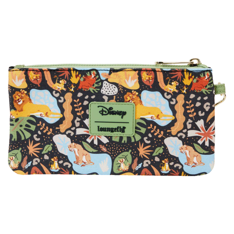 Loungefly Disney 30th Anniversary Lion King Nylon Wristlet Wallet