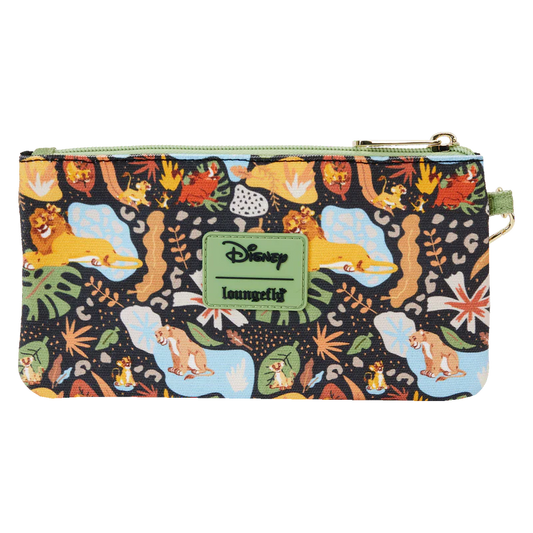 Loungefly Disney 30th Anniversary Lion King Nylon Wristlet Wallet