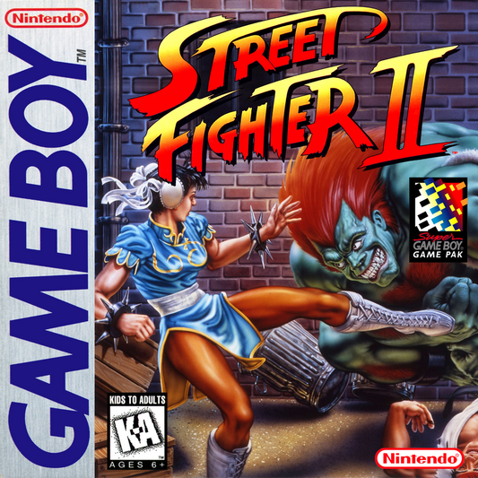 GameBoy: Street Fighter II