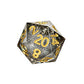 Fanroll - Individual D20 Elixir Liquid Core Dice: Vanishing Oil