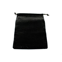 Chessex - Large Suedecloth Dice Bag - Black