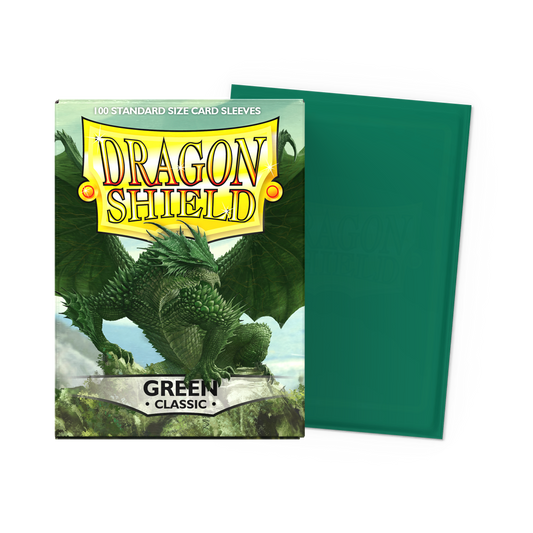 Dragon Shield Classic Sleeves - Green (100ct.)