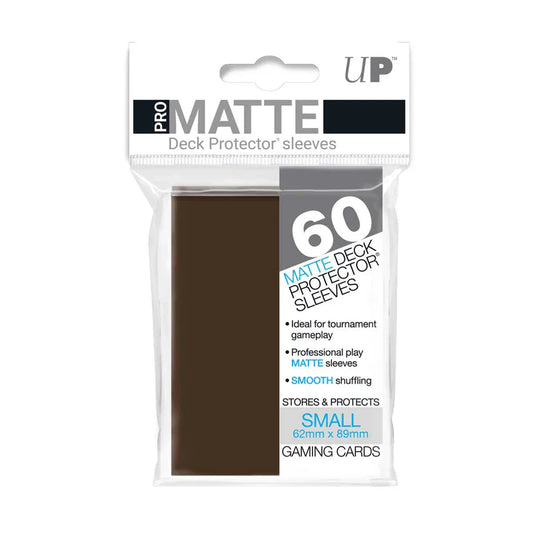 Ultra Pro - Pro Matte Deck Protector Sleeves - Small 60ct - Brown