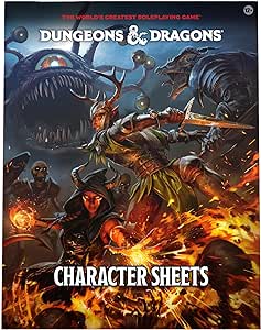 Dungeons & Dragons Character Sheets 2024