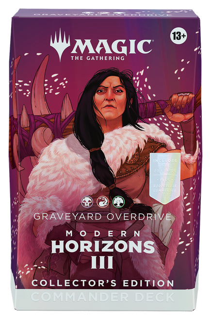 Magic the Gathering (MTG): Modern Horizons III (MH3) Collector Commander Deck - Graveyard Overdrive