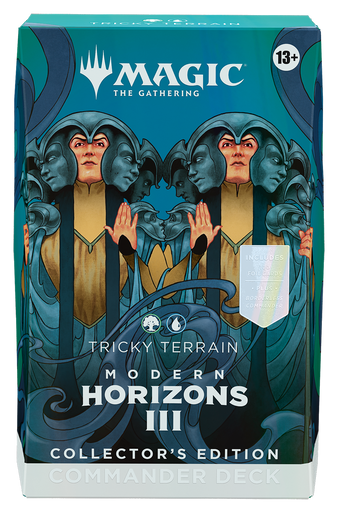 Magic the Gathering (MTG): Modern Horizons III (MH3) Collector Commander Deck - Tricky Terrain