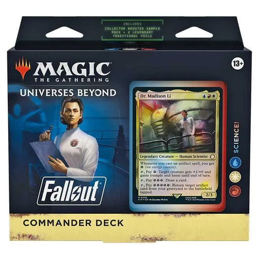 Magic The Gathering MTG: Fallout Commander Deck - Science!