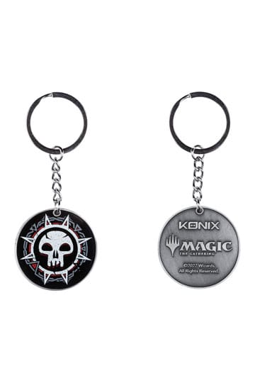 Magic the Gathering Keychain Black Mana