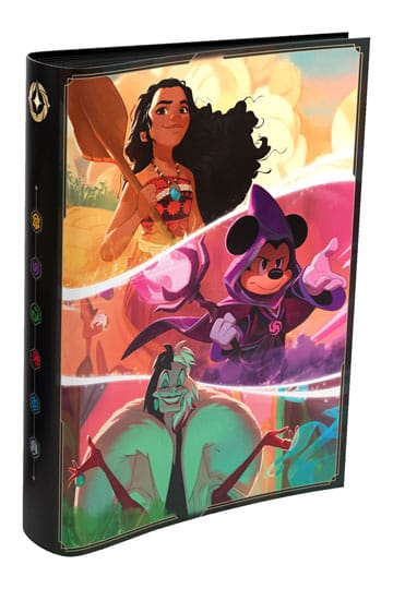 Disney Lorcana TCG: Micky, Vaiana, Cruella De Vill Card Portfolio