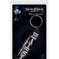 Death Note Rubber Keychain Logo 6 cm