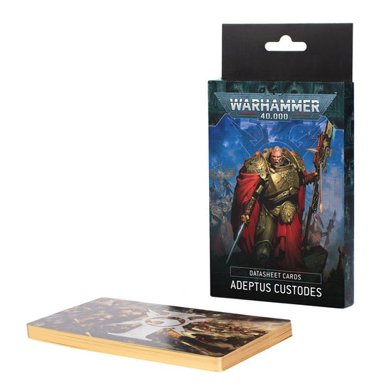 Warhammer 40,000 (40K): Datasheet Cards: Adeptus Custodes