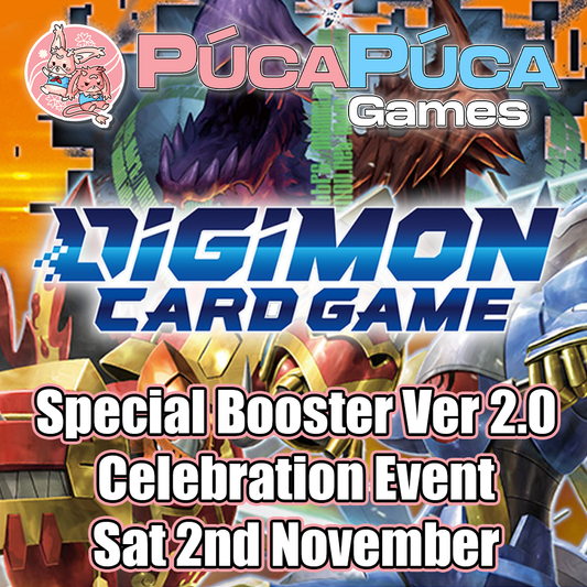 Digimon TCG: Special Booster Ver2.0 BT18-19 Celebration Event - Sat 2nd November 2024