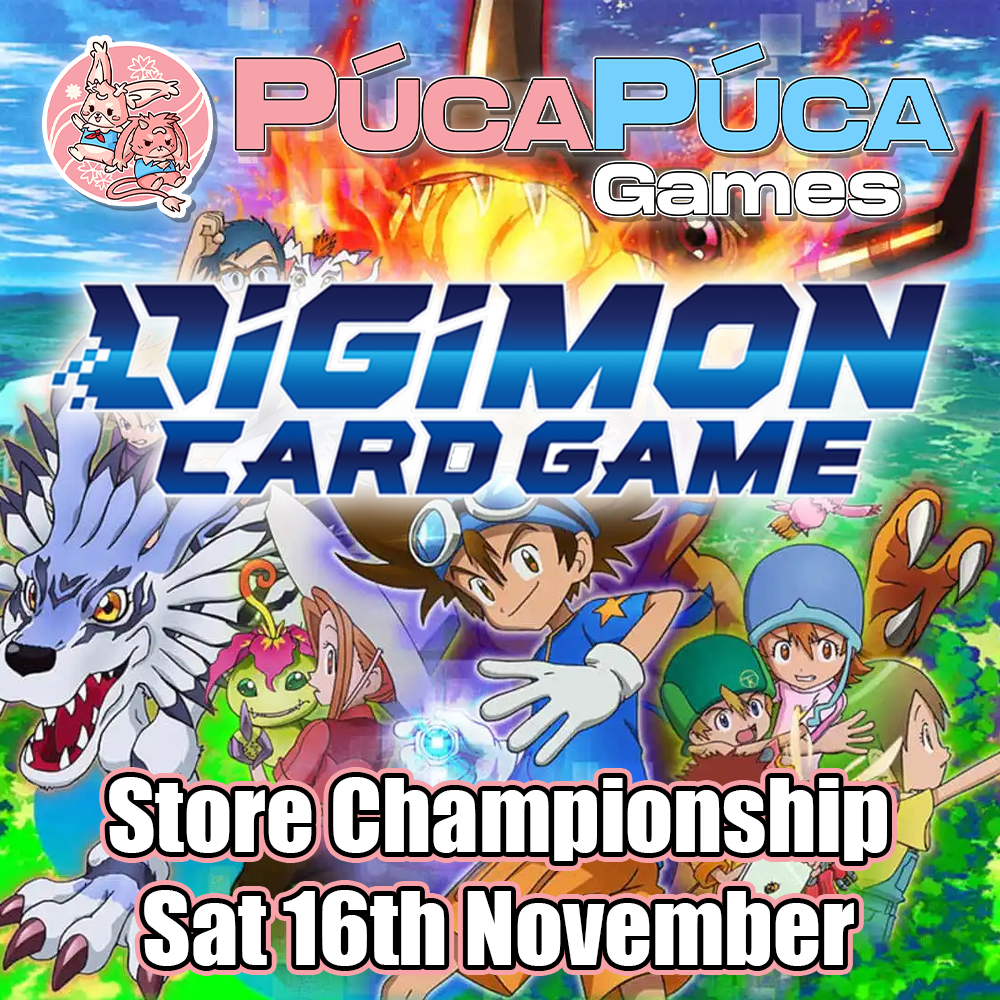 Digimon TCG: November Store Tournament - Sat 16th November 2024