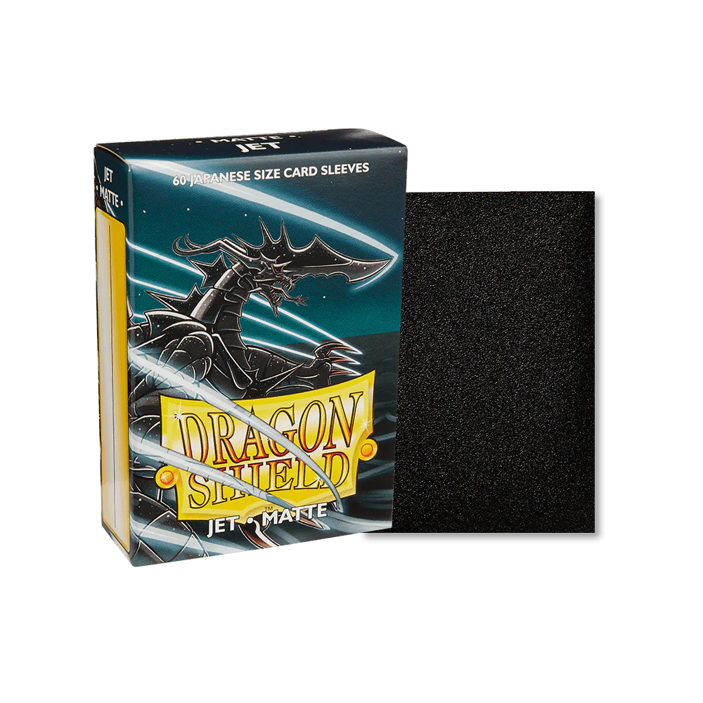 Dragon Shield Japanese Size Jet 60 Matte Dual Sleeves