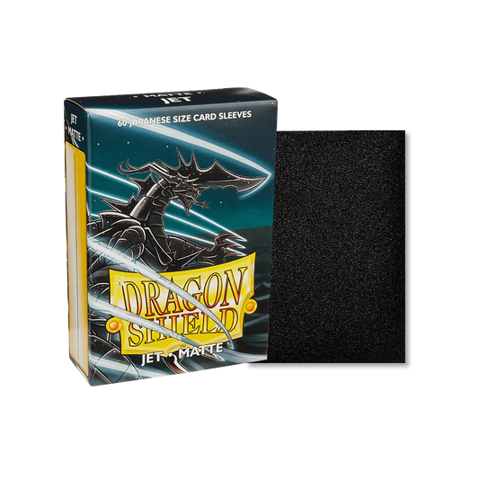 Dragon Shield Japanese Size Jet 60 Matte Dual Sleeves