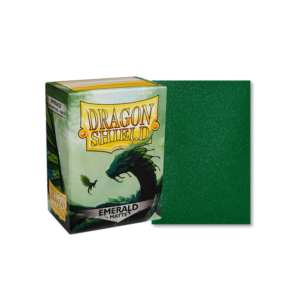 Dragon Shield Matte Sleeves - Emerald (100ct.)