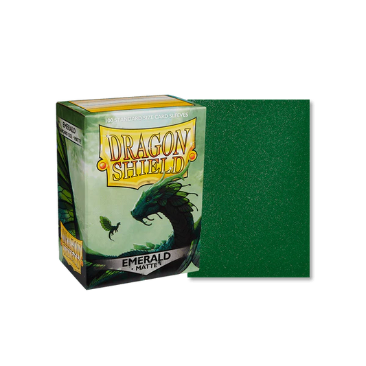 Dragon Shield Matte Sleeves - Emerald (100ct.)