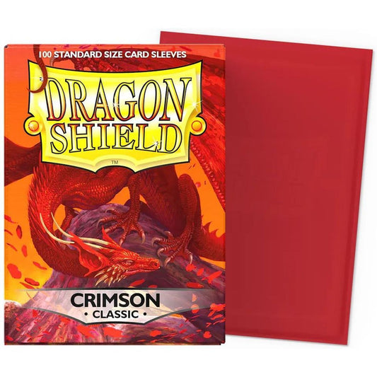 Dragon Shield Classic Sleeves - Crimson (100ct.)