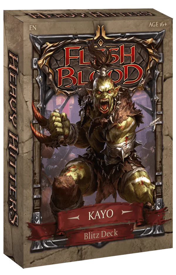 Flesh & Blood Heavy Hitters Biltz Deck