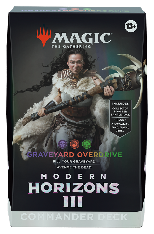 Magic the Gathering (MTG): Modern Horizons III (MH3) Commander Deck - Graveyard Overdrive