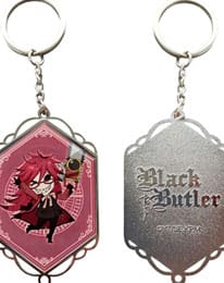 Black Butler PVC Keychain - Grell