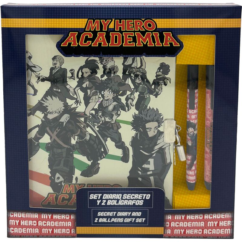 My Hero Academia Secret Diary & 2 Pens