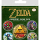 Legend of Zelda Pin-Back Badges 5-Pack Classics