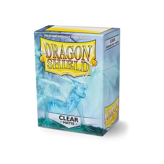 Dragon Shield Matte - Clear Standard Size (100 ct. in box)