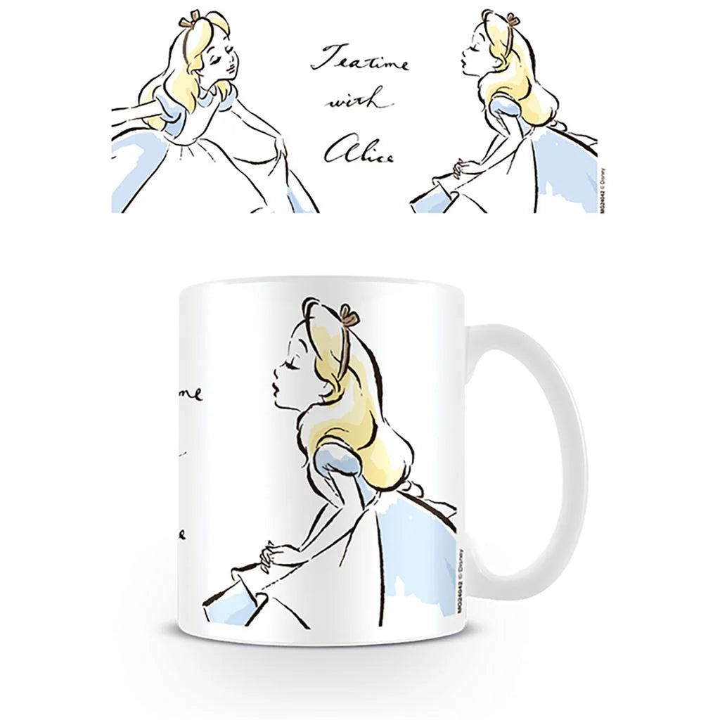 Alice in Wonderland Teatime Mug