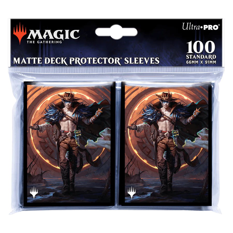 Magic the Gathering: Ultra Pro Matte Deck Protector Sleeves 100ct - Outlaws of Thunder Junction - Oko, the Ringleader