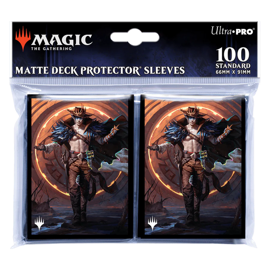 Magic the Gathering: Ultra Pro Matte Deck Protector Sleeves 100ct - Outlaws of Thunder Junction - Oko, the Ringleader