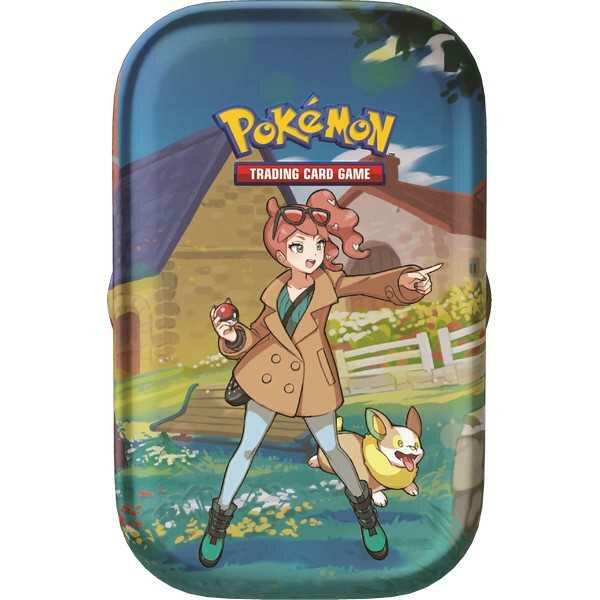 Pokemon TCG Crown Zenith: Mini Tin Version 1 Sonia & Yamper