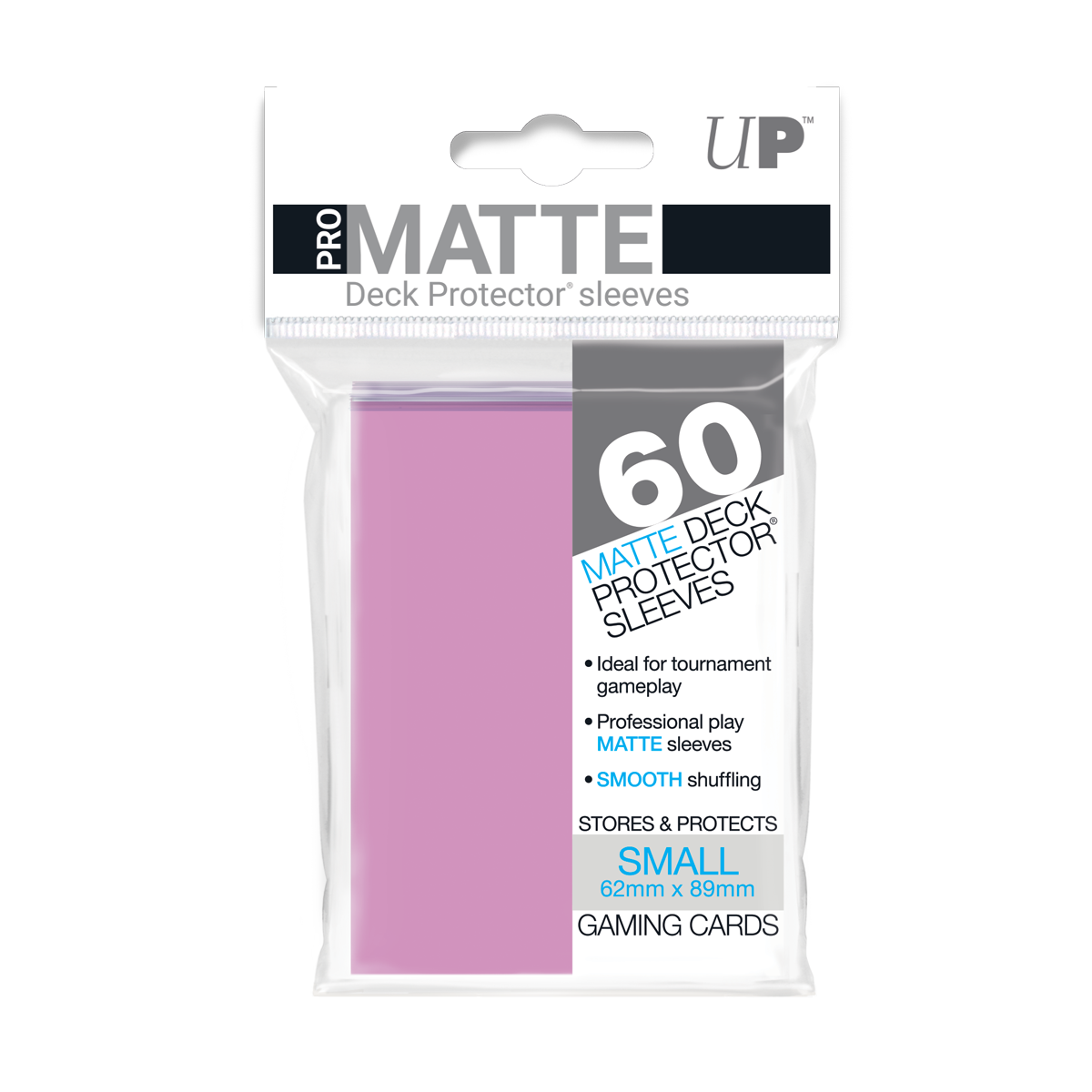 Ultra Pro - Pro Matte Deck Protector Sleeves - Small 60ct - Pink