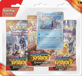 Pokémon TCG: Scarlet & Violet: Scarlet & Violet 8 - Surging Sparks - 3-Pack - Quagsire