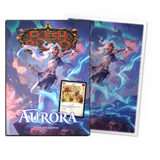 Dragon Shield: Flesh & Blood Aurora Art Sleeves - 100ct