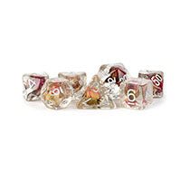 Fanroll - 16mm Resin Poly Dice Set - Rose Dice