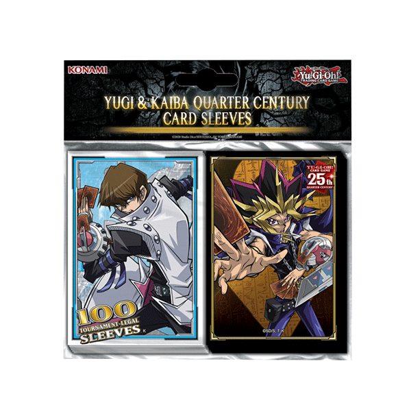 YuGiOh!: Yugi & Kaiba Quarter Century Sleeves (100ct)