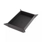 GameGenic Magnetic Dice Tray Rectangular- Black/Gray