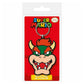 Super Mario Rubber Keychain - Bowser