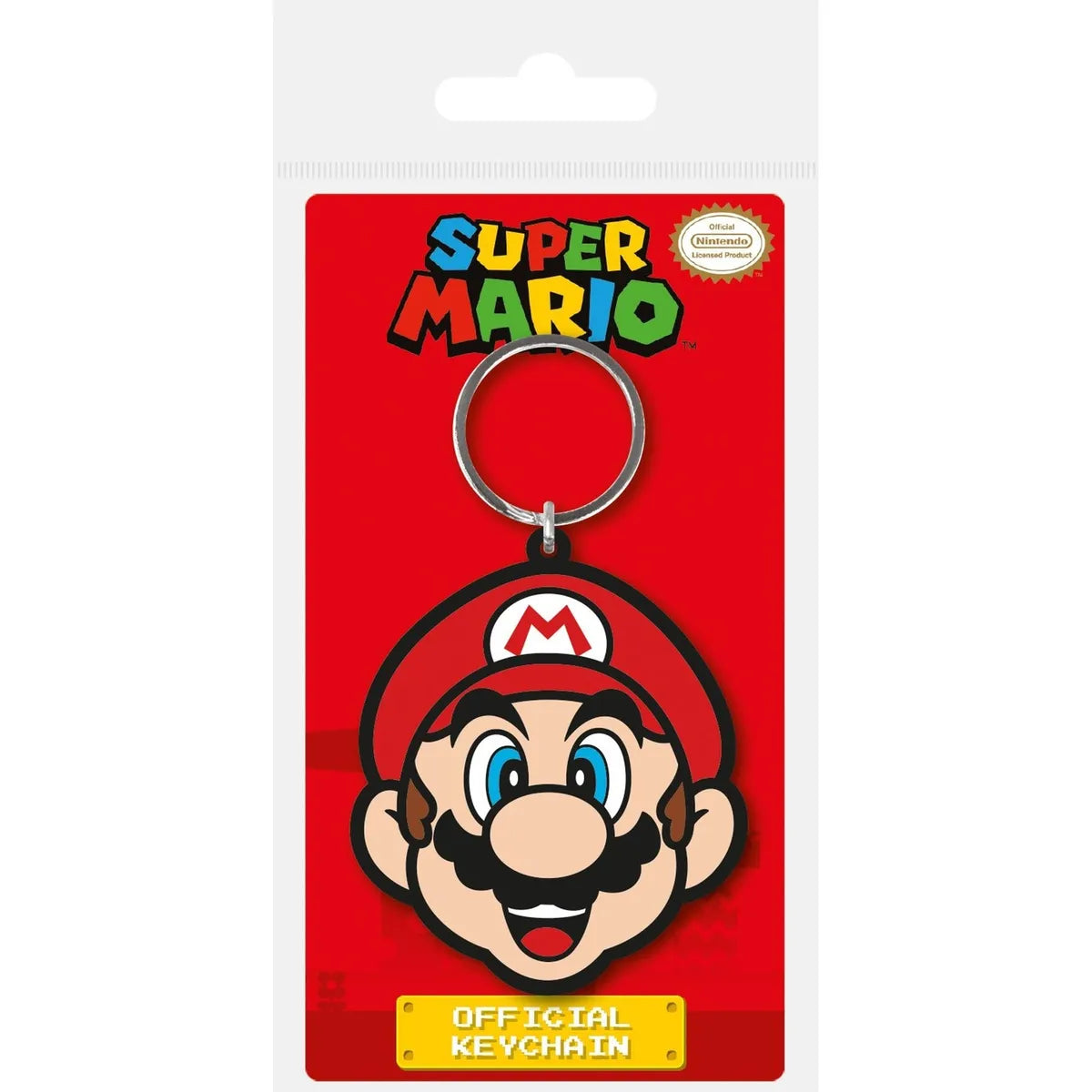 Super Mario Rubber Keychain - Mario