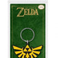 Legend of Zelda Rubber Keychain - Triforce