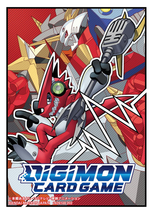 Digimon Card Game: Official Sleeve 2022 Version 2.0 - Shoutmon (60 ct)