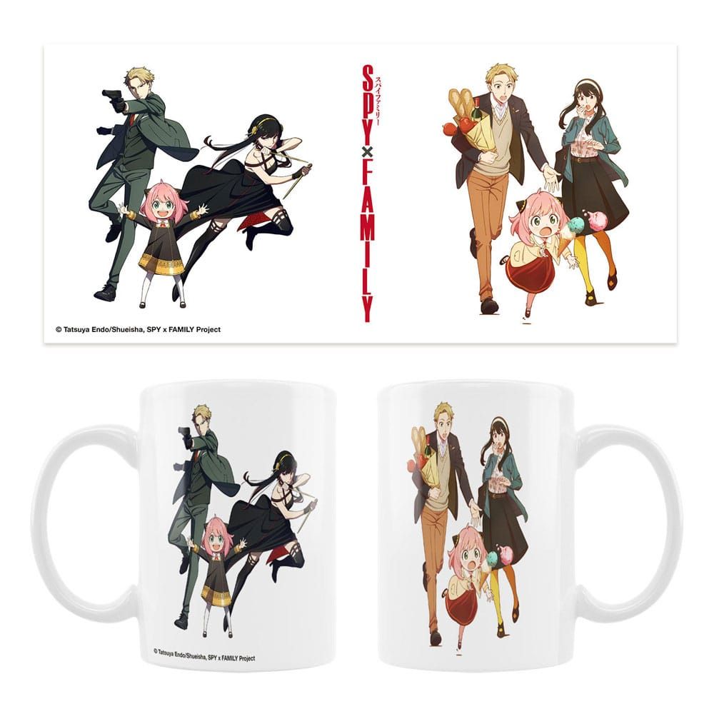 Spy X Family Ceramic Mug Shopping & Killing Sakami